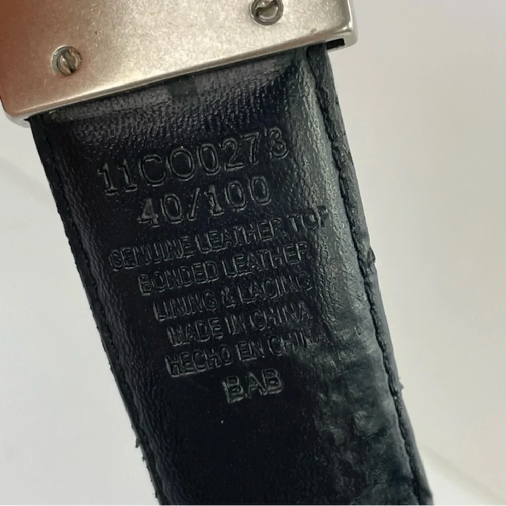 Columbia Men’s Leather Belt‎ Braided Woven Size 40